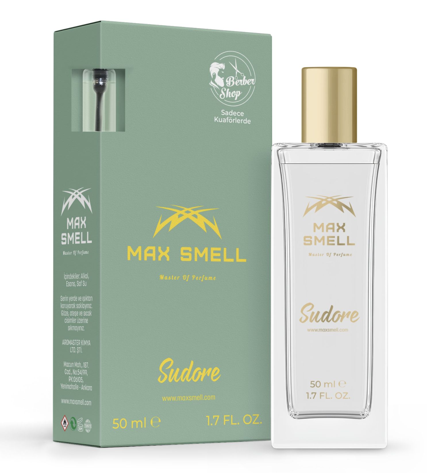 MAX SMELL SUDORE 50 ML ERKEK PARFÜM EDP