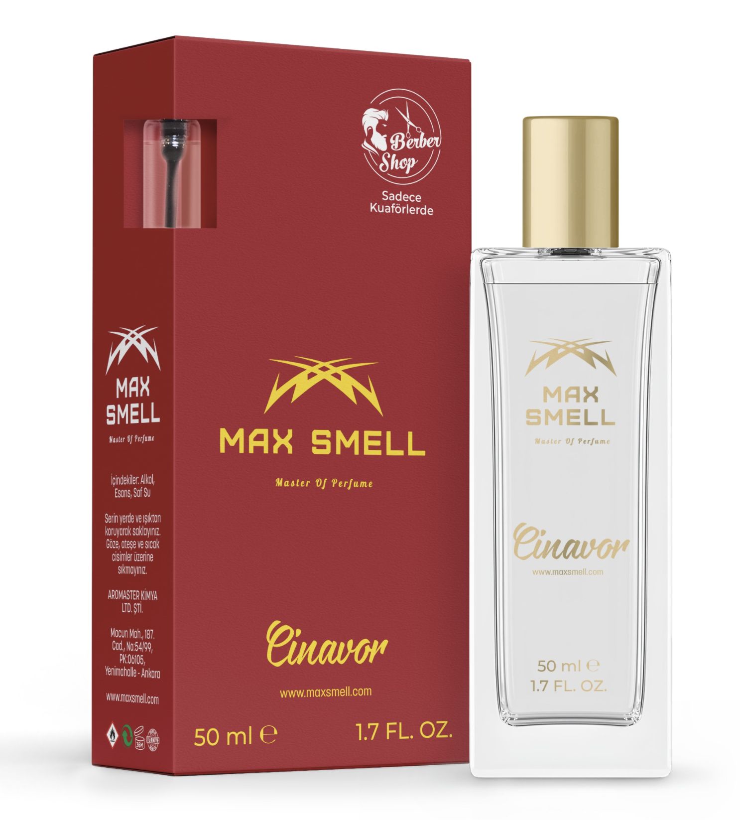 MAX SMELLCİNAVAR 50 ML ERKEK PARFÜM