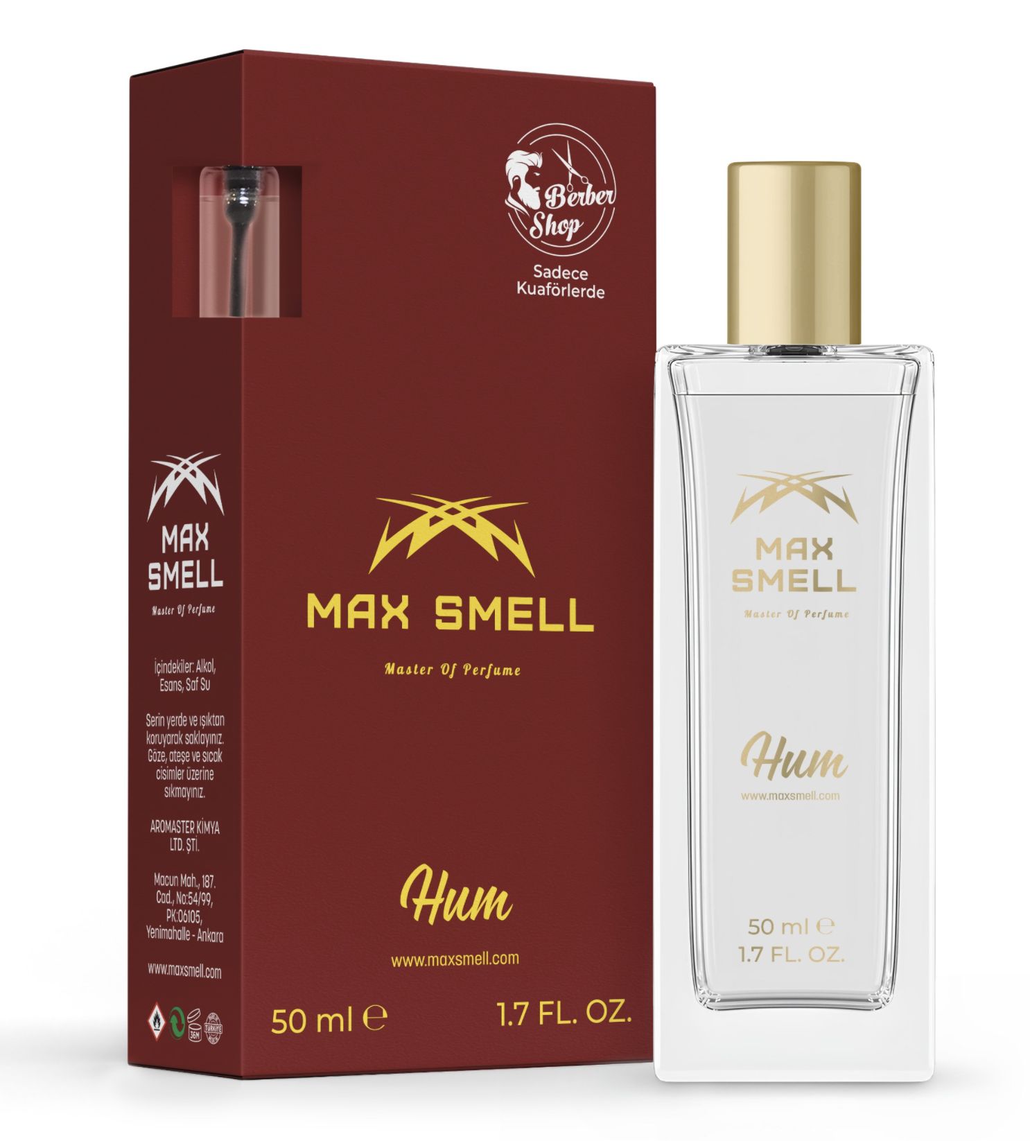 MAX SMELL HUM 50 ML ERKEK PARFÜMÜ EDP