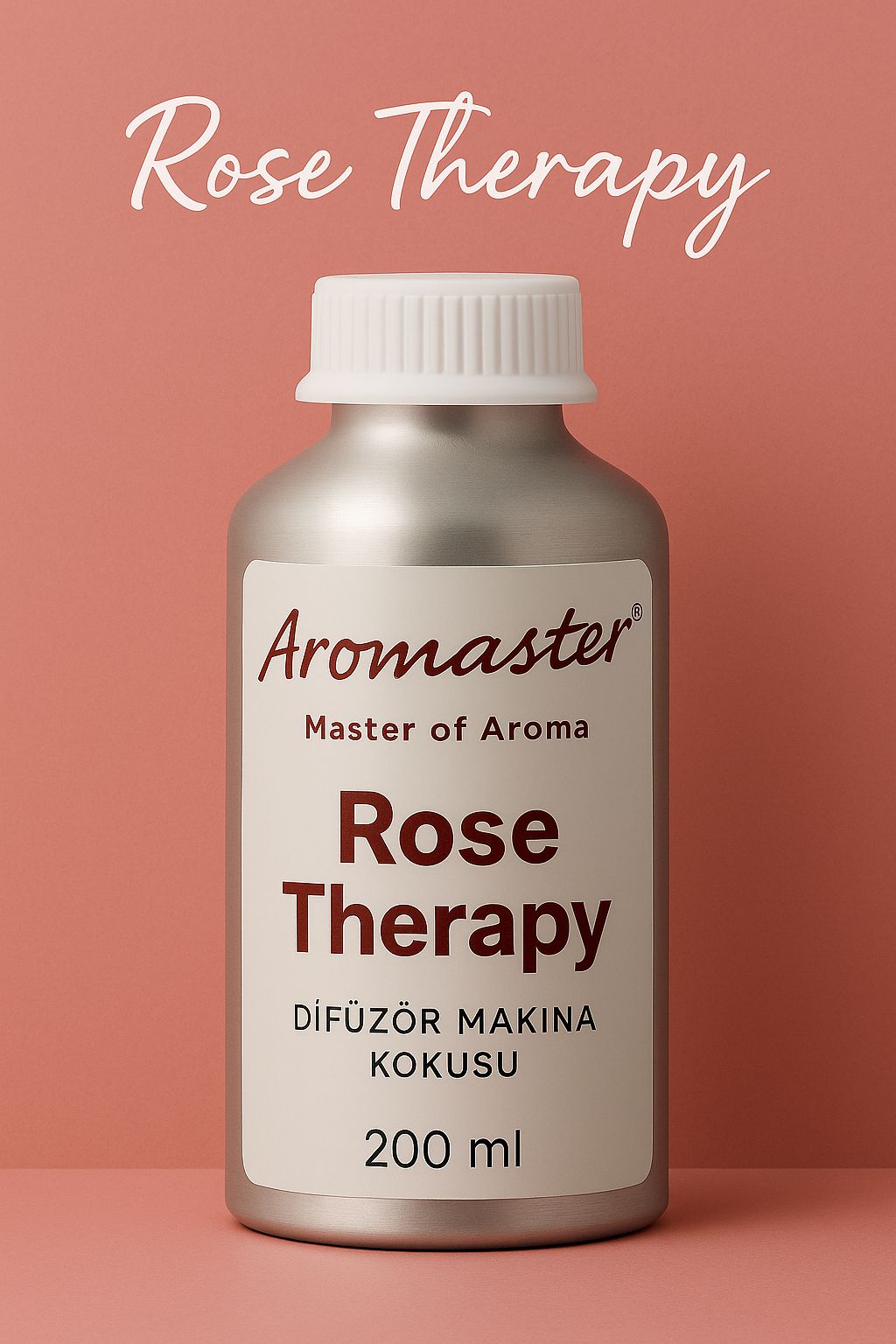 rose therapy difüzör kokusu, gül esansı, aromaterapi kokusu, romantik ortam kokusu, difüzör makine kokusu, 200 ml kartuş, Aromaster gül