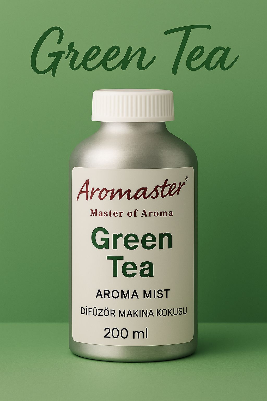 green tea difüzör kokusu, yeşil çay esansı, arındırıcı ortam kokusu, doğal difüzör kokusu, spa kokusu, 200 ml yedek kartuş, ferahlatıcı difüzör kokusu